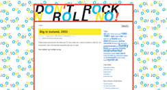 Desktop Screenshot of dontrocknrollno.com